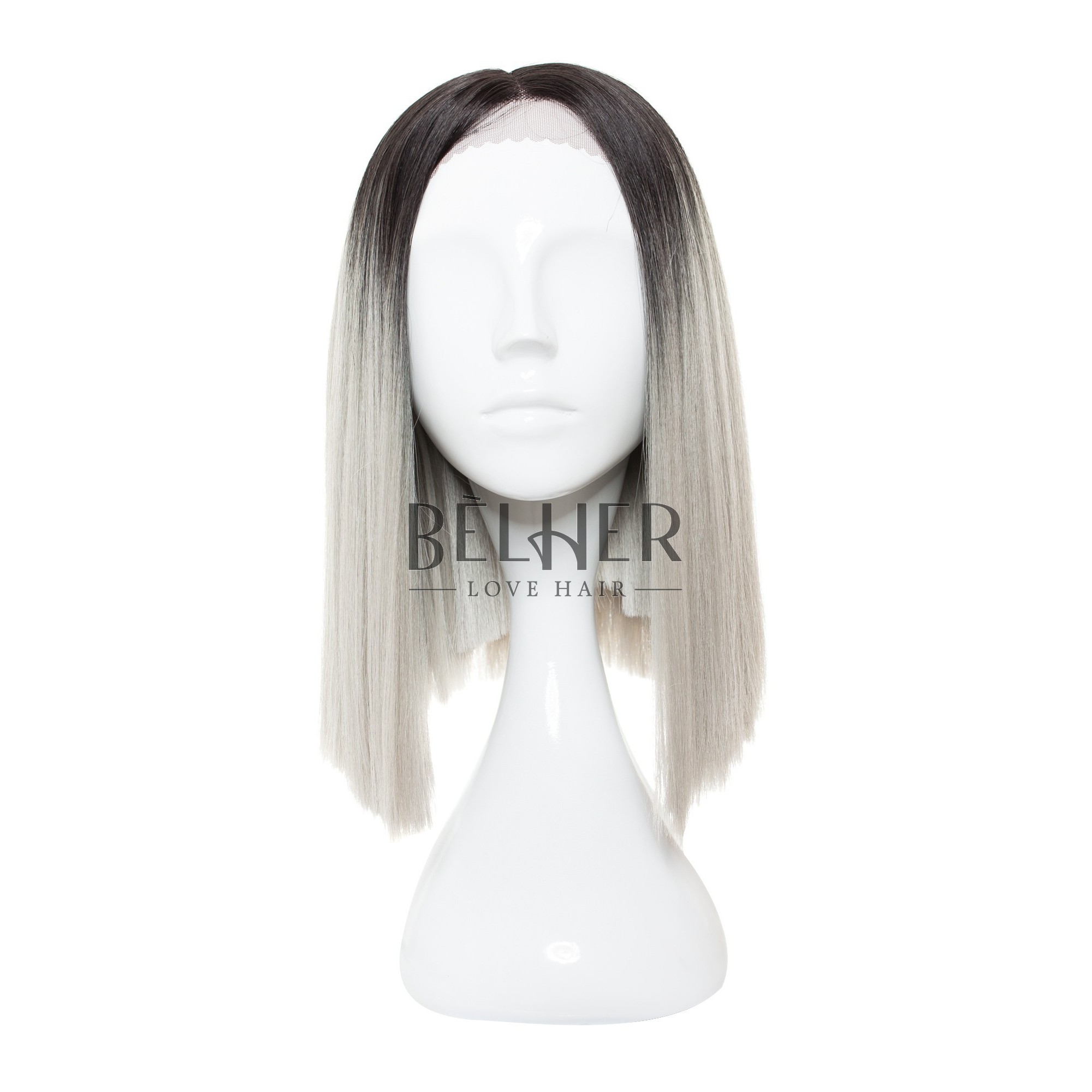 Peruca brigitte ombre silver