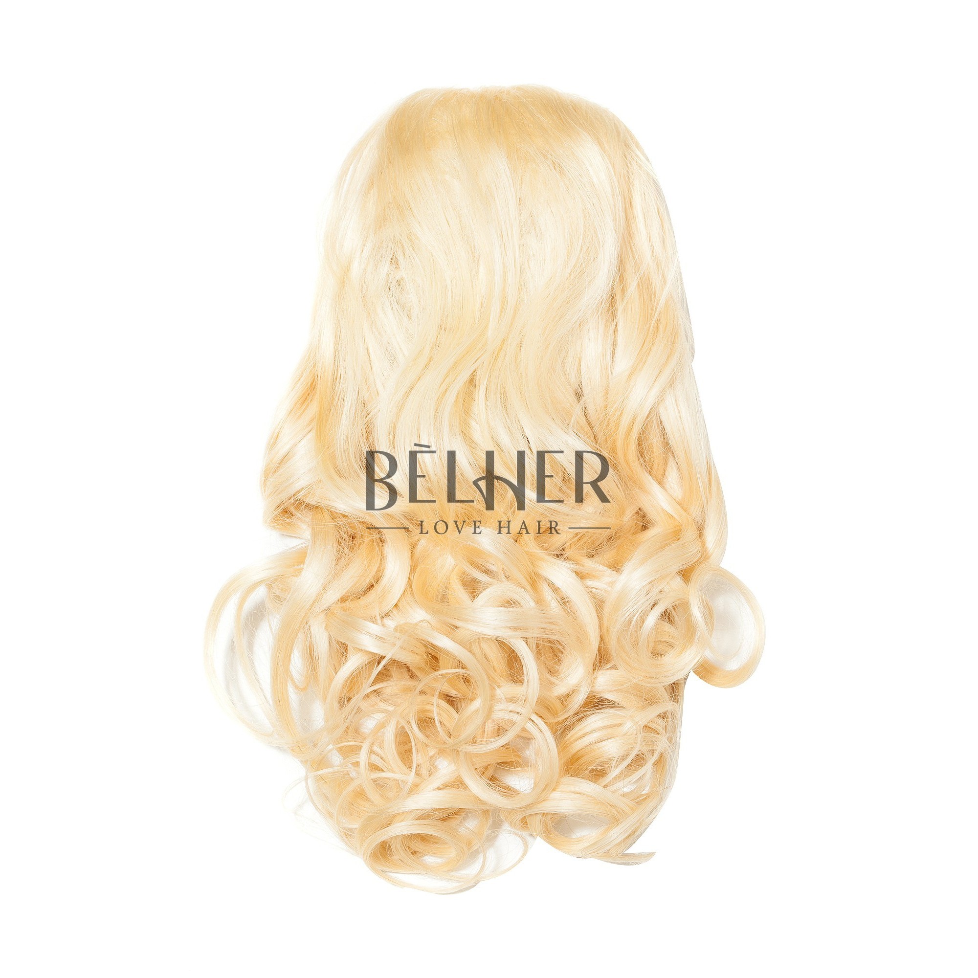 Coada ondulata cleste par natural blond deschis