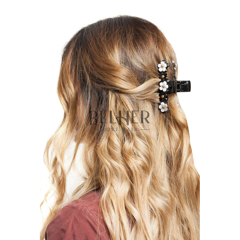 Cleste Floricele Alb si Negru Cleste Floricele Alb si Negru