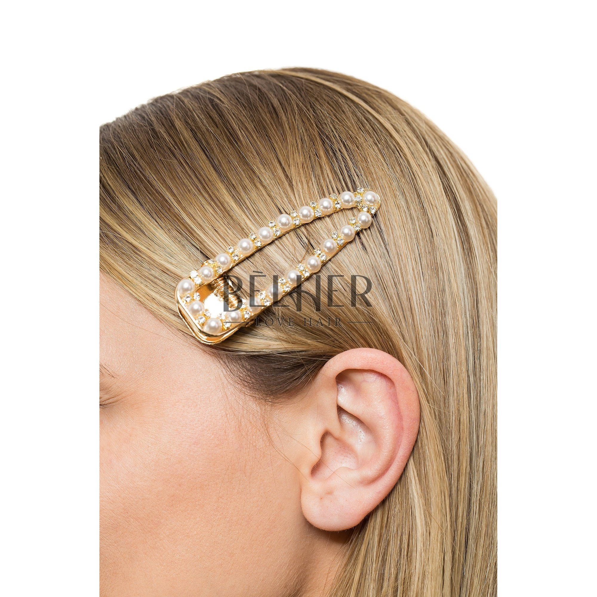 Clame par perle si cristale ascutit 8 cm