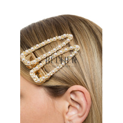 Clame Par Perle si Cristale Ascutit 8 cm Clame Par Perle si Cristale Ascutit 8 cm