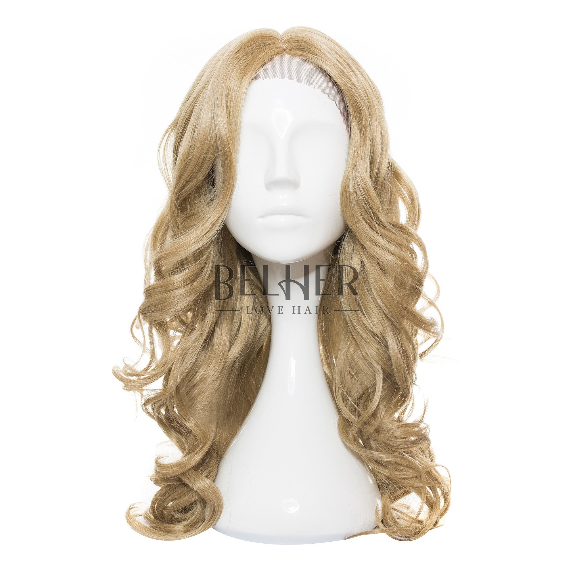 Peruca beth blond cenusiu