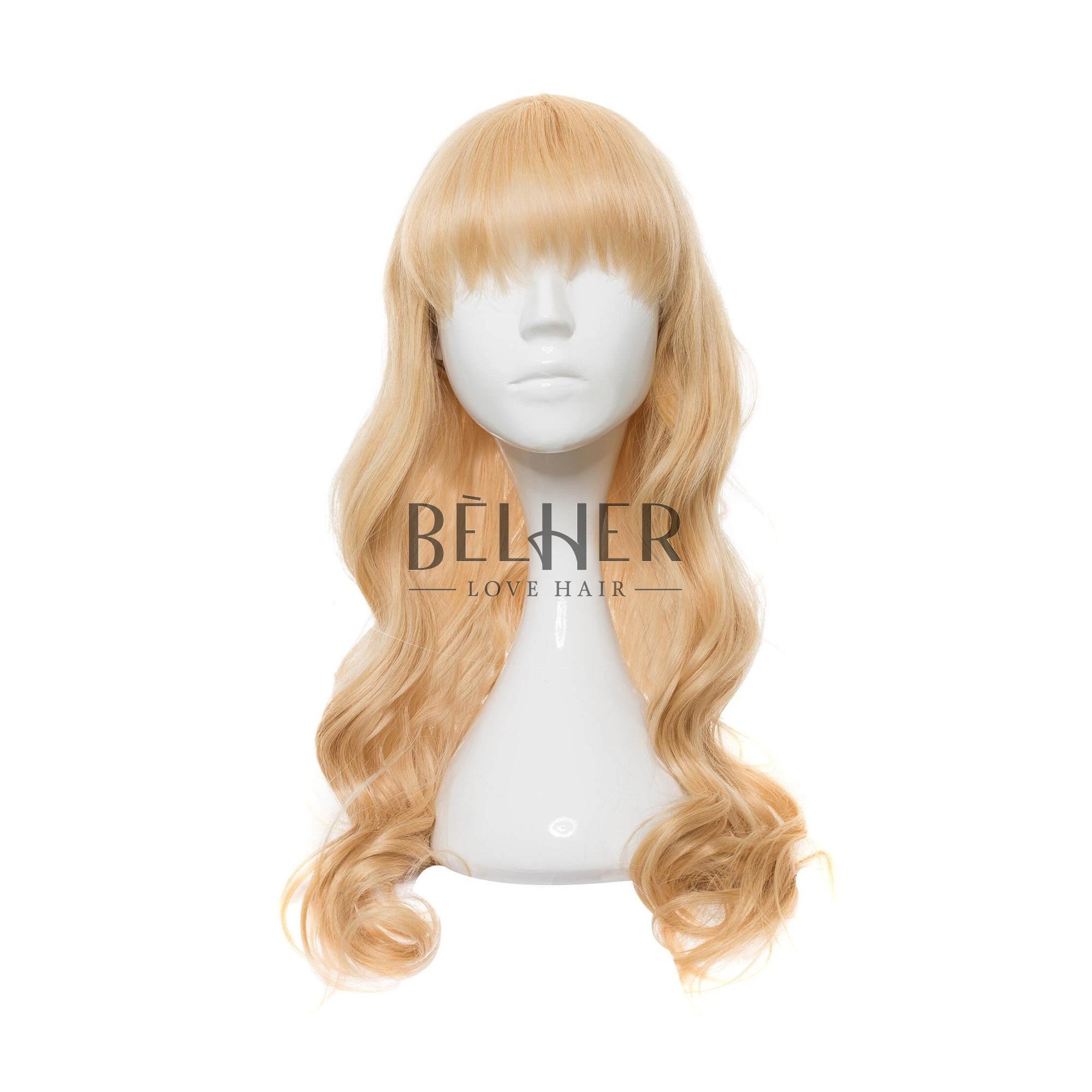 Peruca naturala mia blond luminos