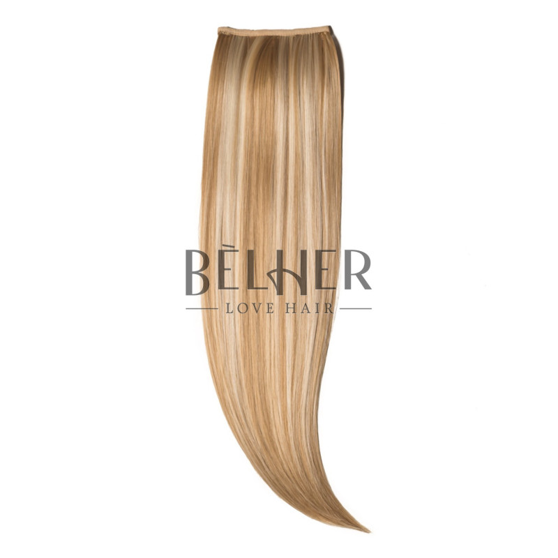 Mix Blond Auriu Coada Par Drept