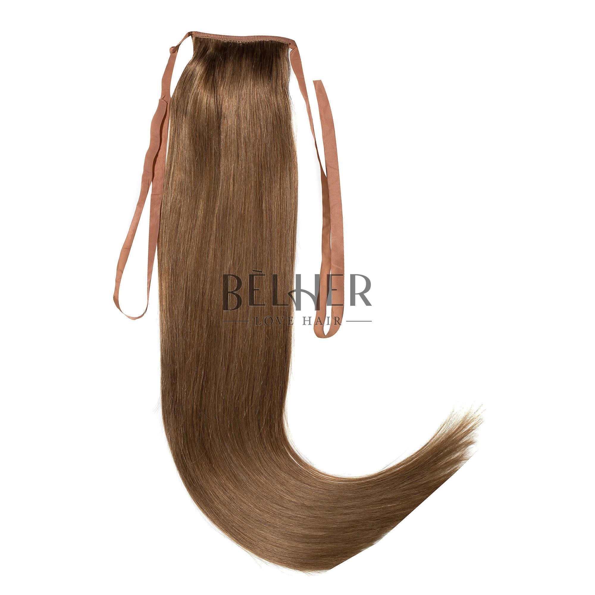 Coada vip blond inchis cenusiu