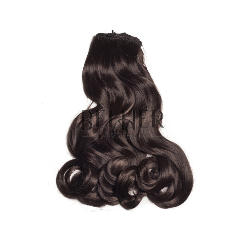 Saten Natural Extensii Clip-On Saten Natural Extensii Clip-On