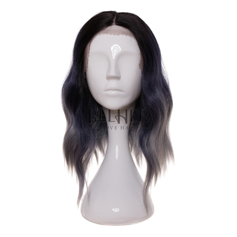 Peruca Atena Ombre Denim Blue Peruca Atena Ombre Denim Blue