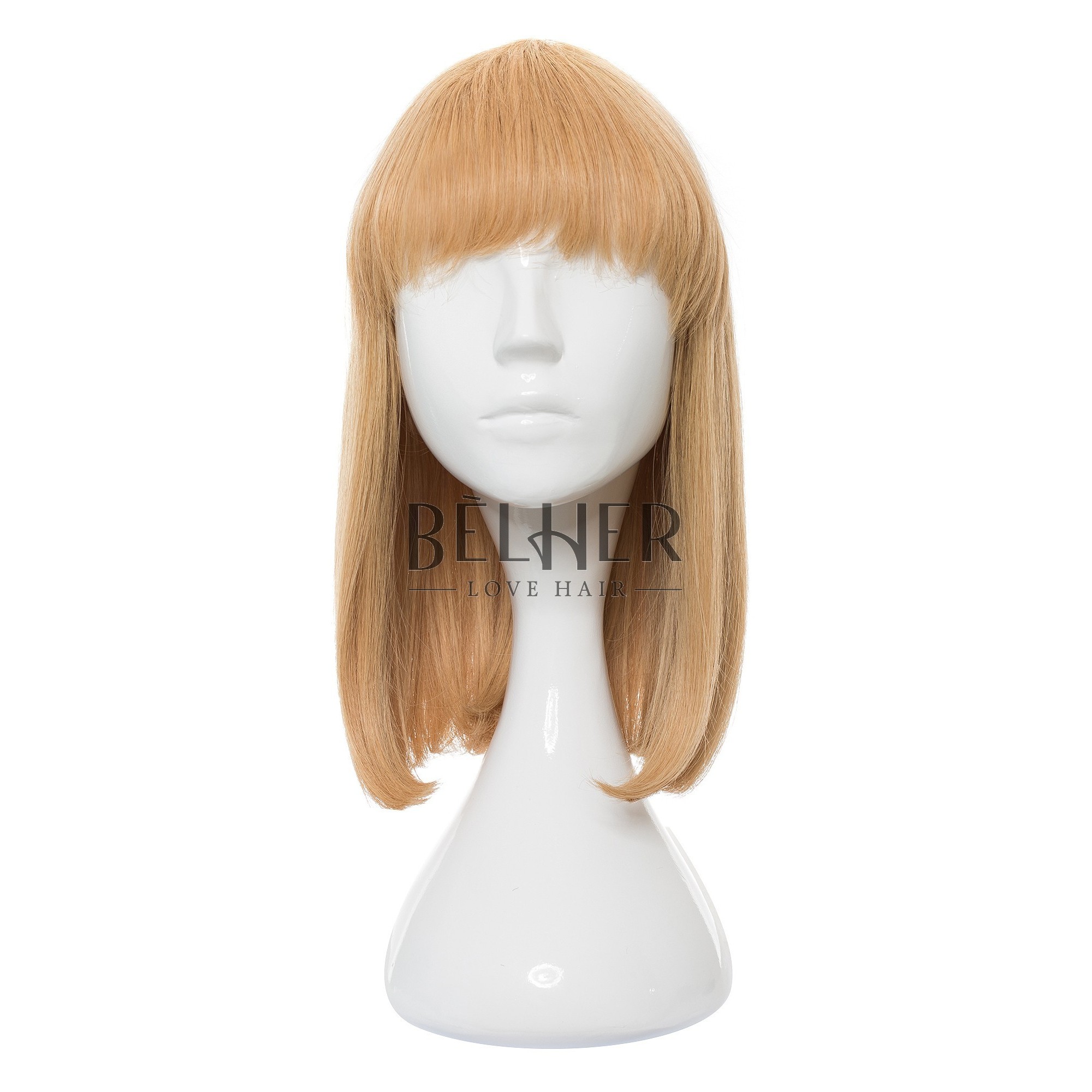 Peruca naturala linda blond bej