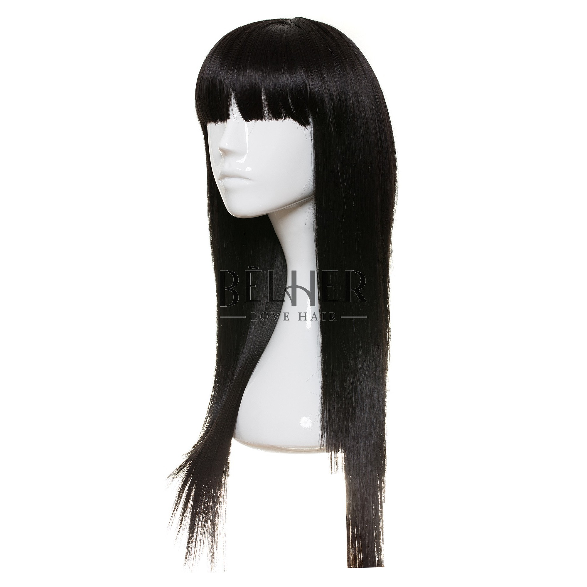 Peruca holly negru natural