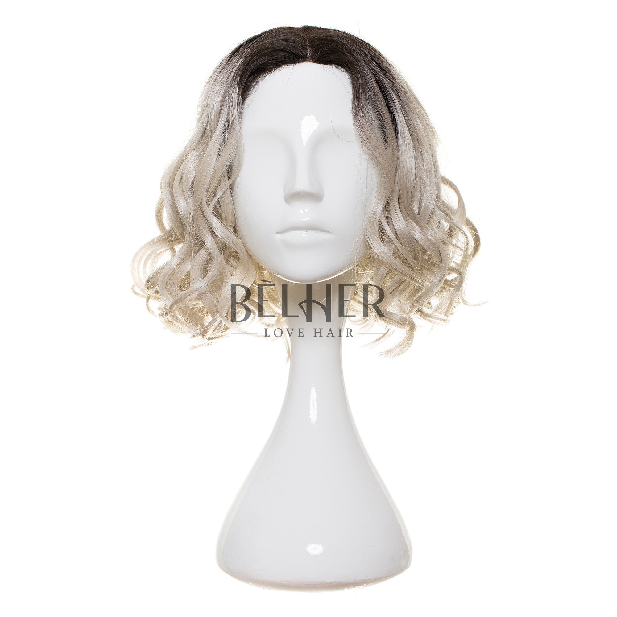 Peruca heidi ombre blond platinat