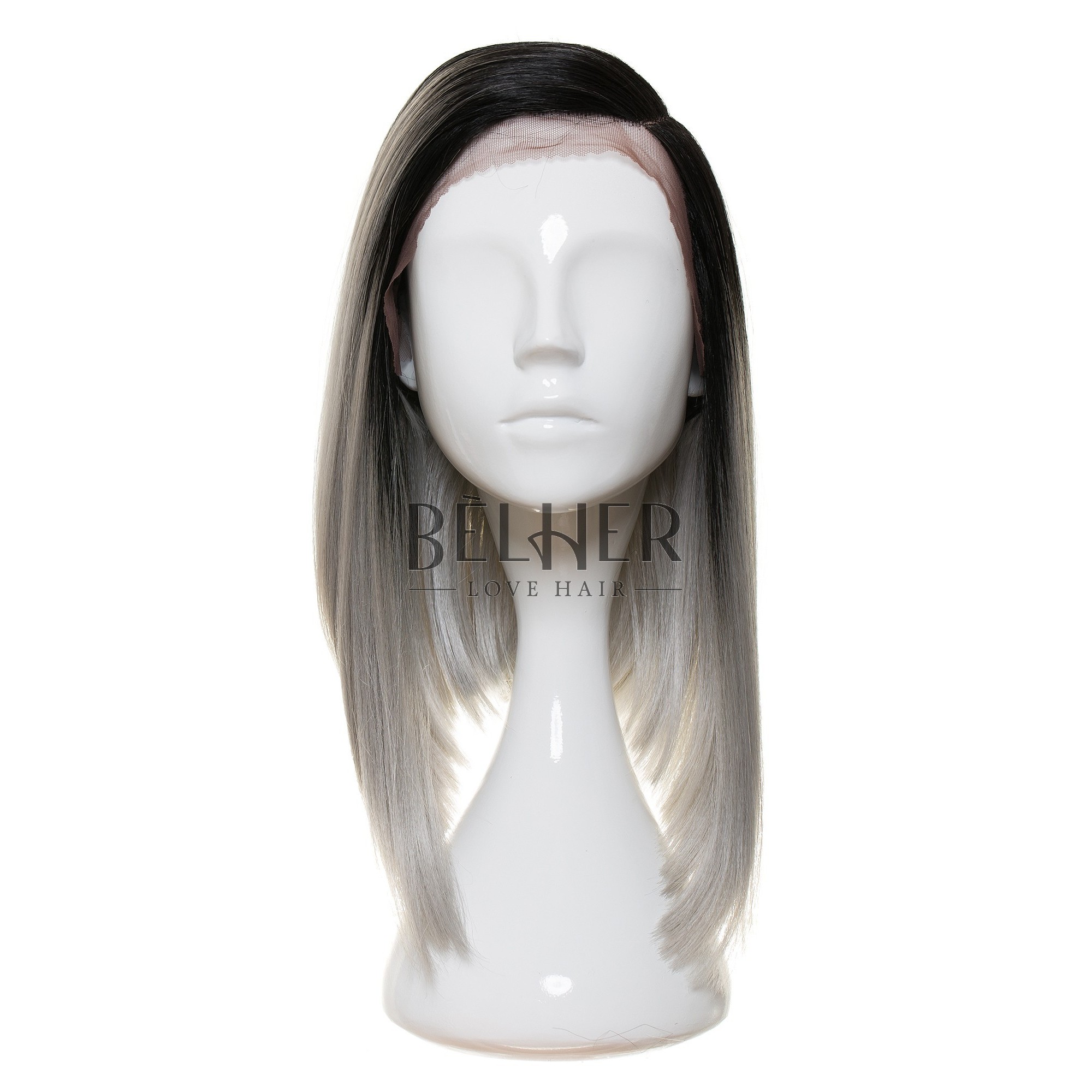 Peruca graziella ombre blond platinat