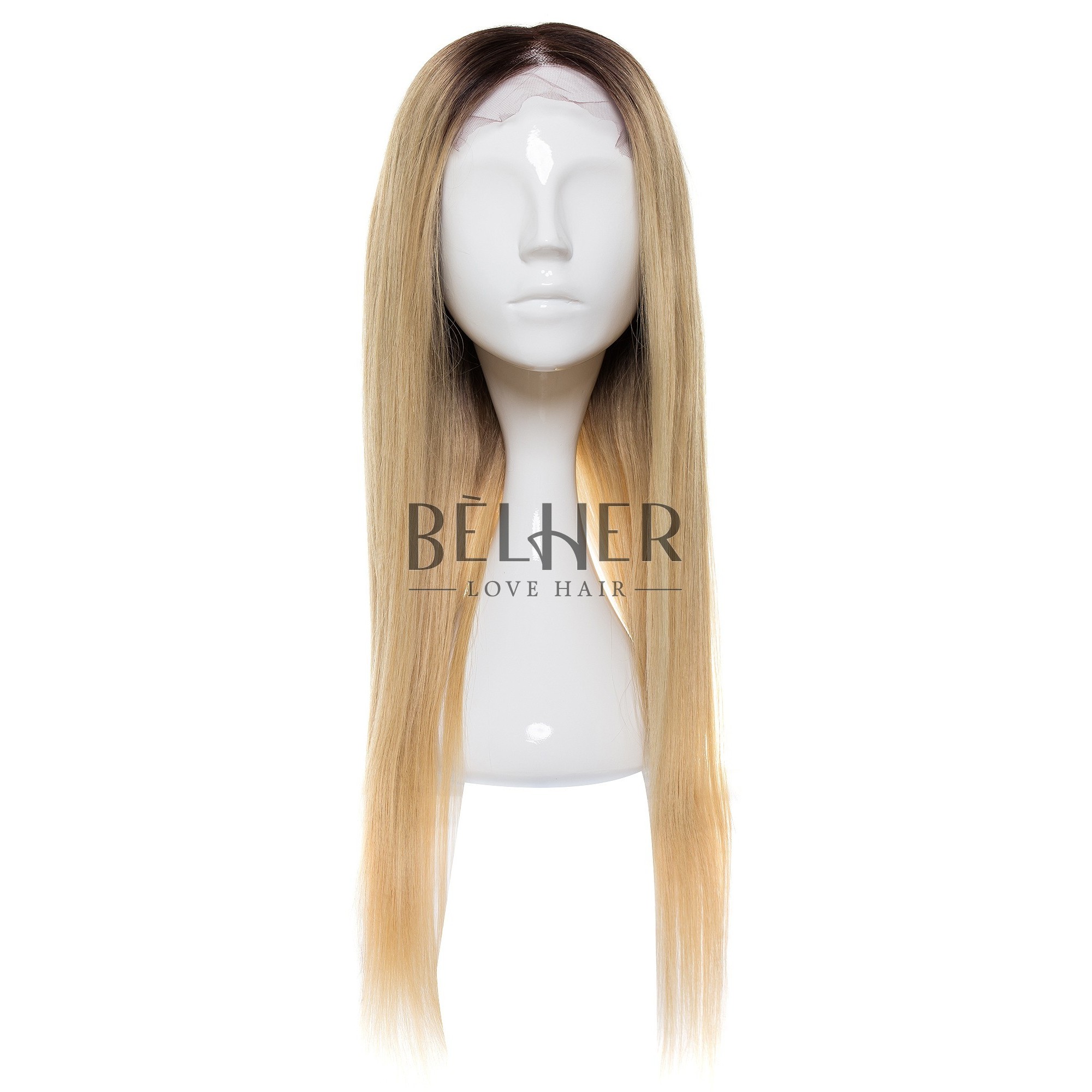 Peruca naturala diana ombre saten blond
