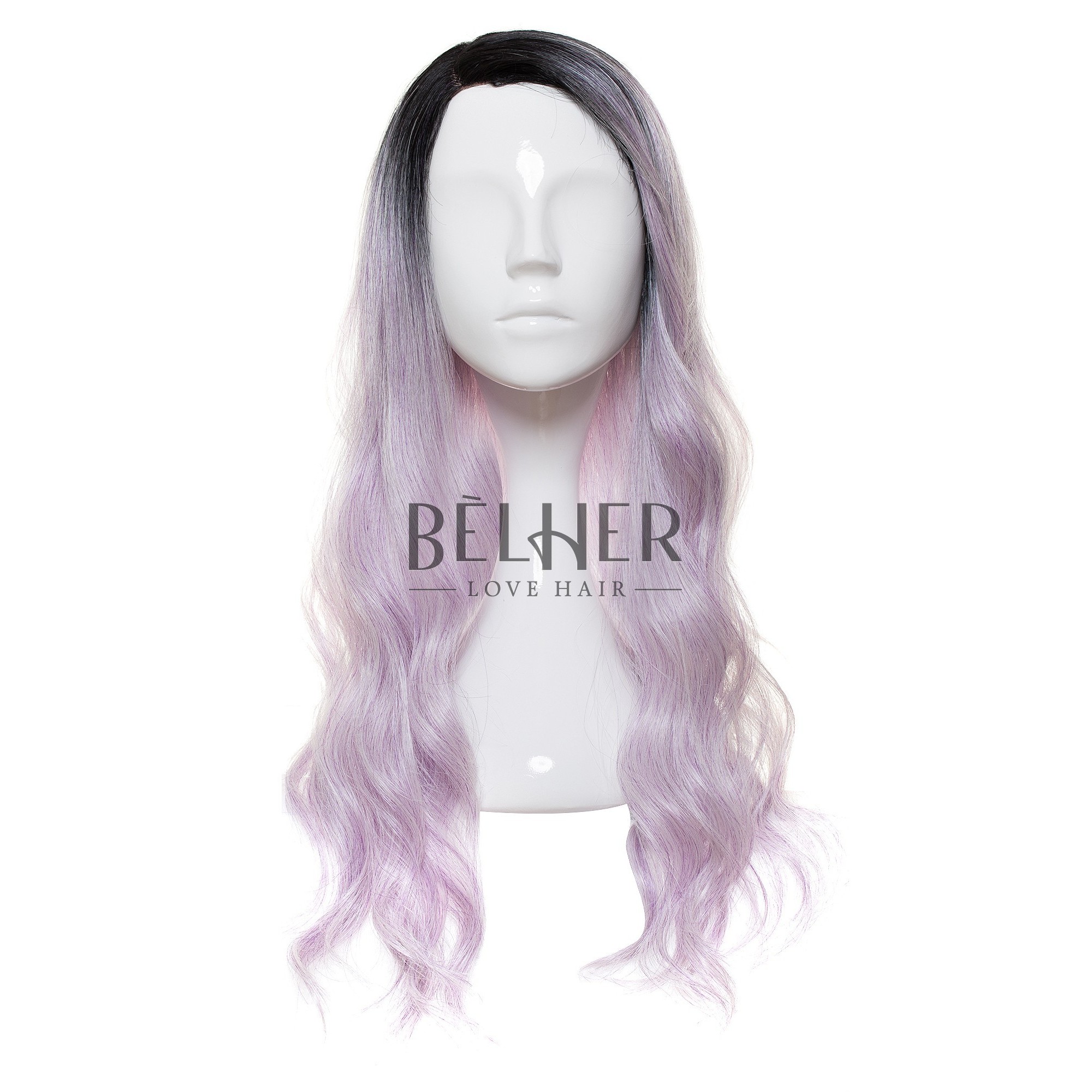 Peruca stela ombre mov