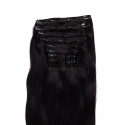 Negru Natural Clip-On Deluxe