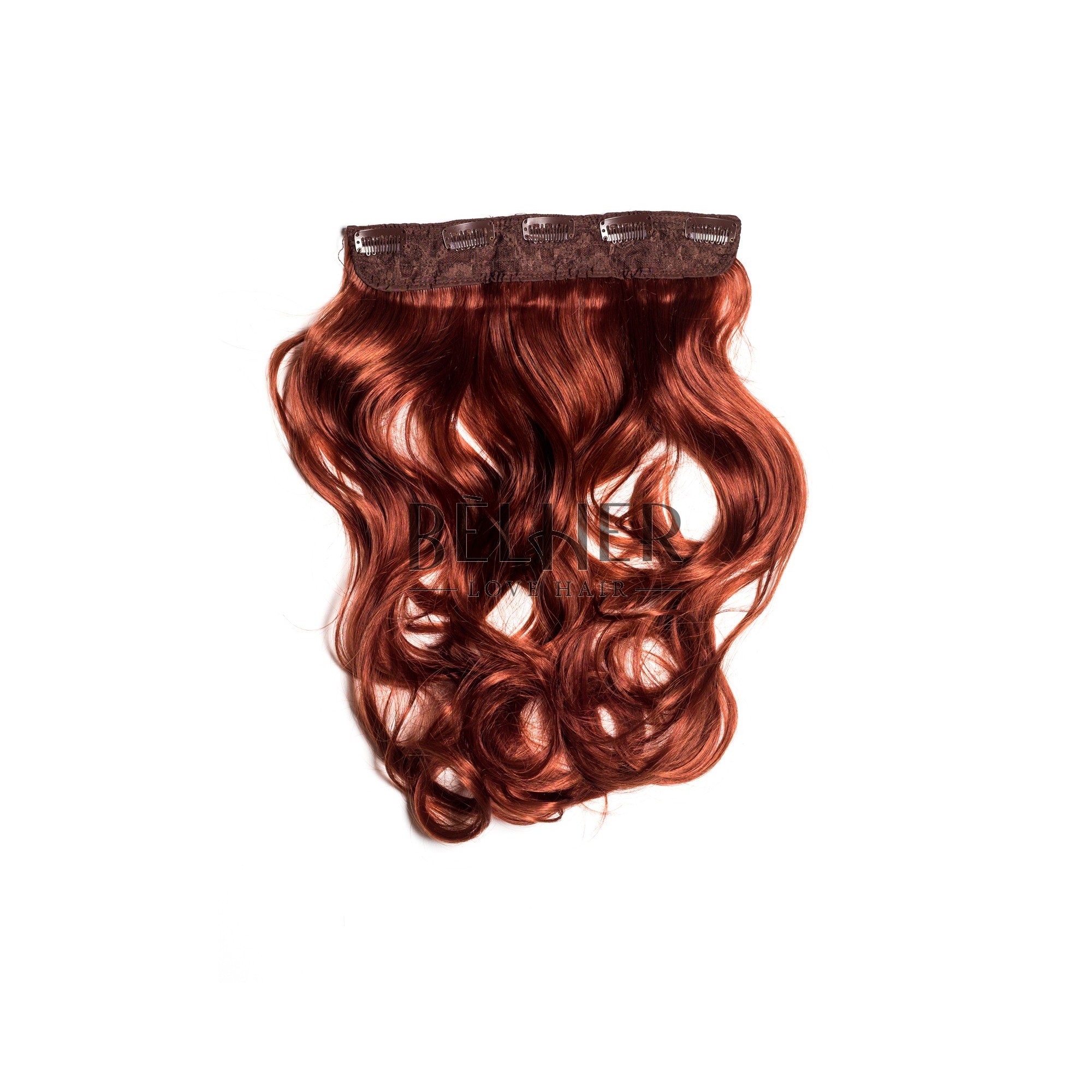 Tresa clip-on ondulat aramiu