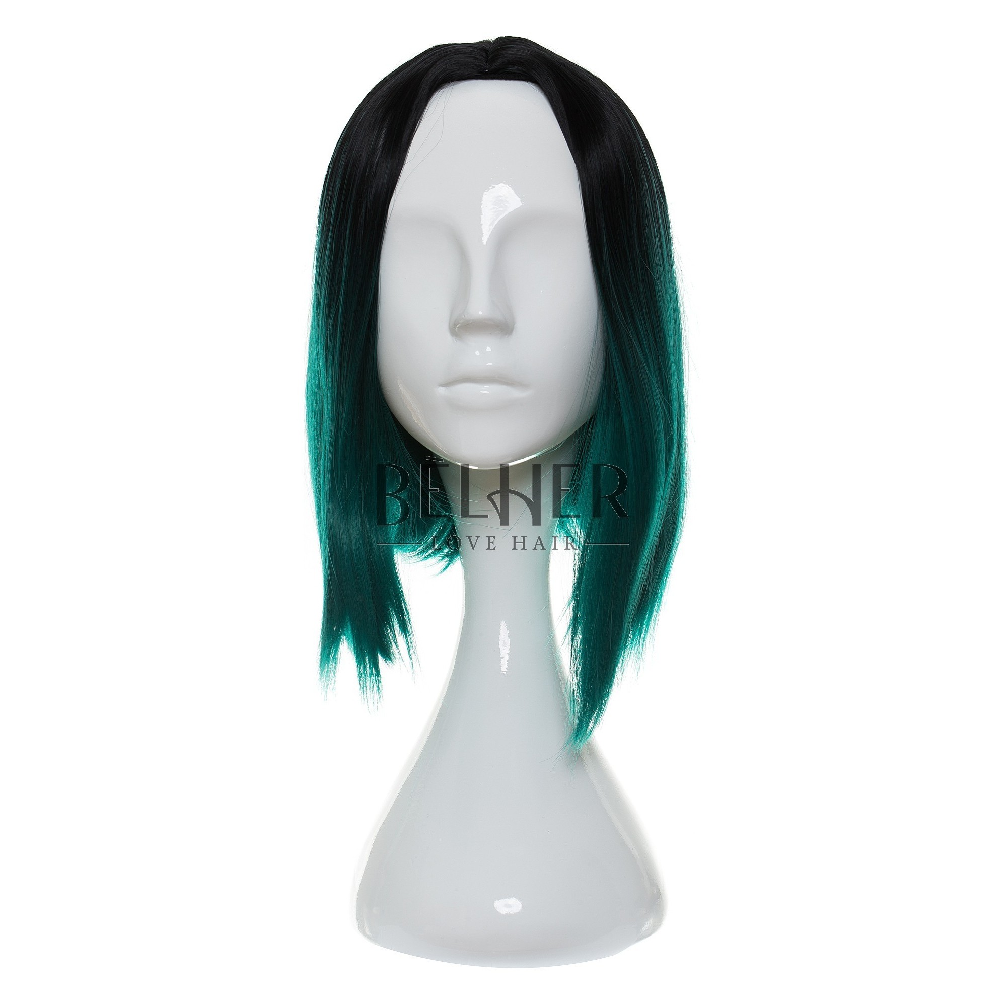 Peruca amely ombre teal