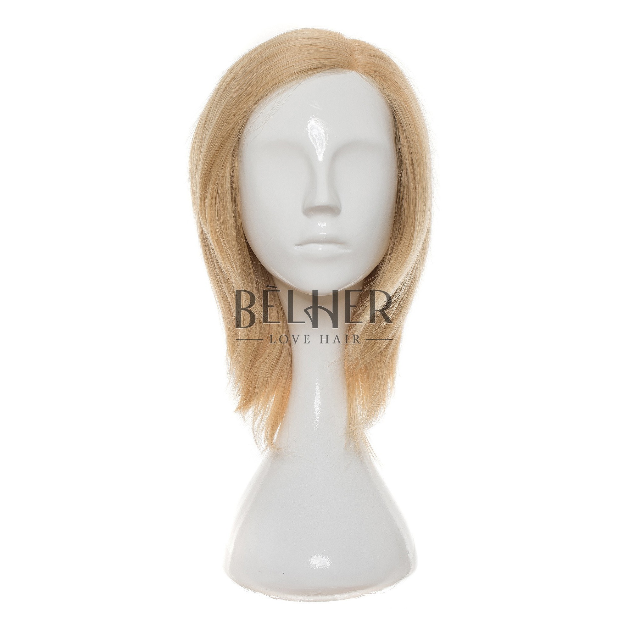 Peruca naturala ania blond luminos