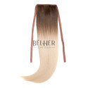 Coada Fibra Sintetica 55cm Ombre Saten Mediu Blond