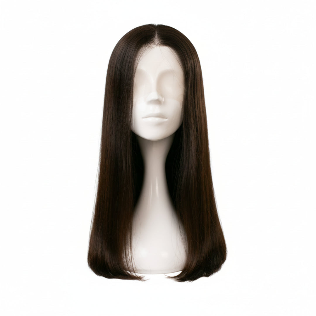 Galya Wig Natural Russian Virgin Hair 50cm Natural Black