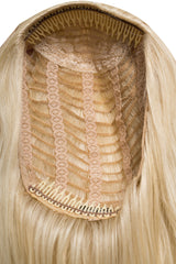 Peruca Partiala 3/4 Blond Deschis