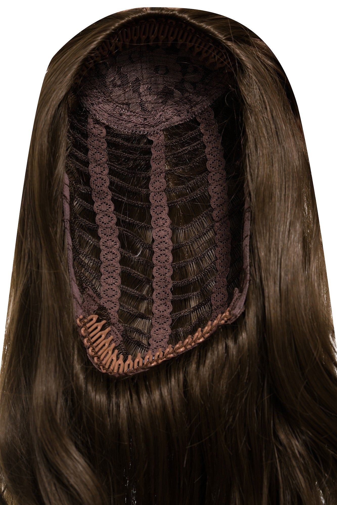 Peruca Partiala 3/4 Saten Deschis