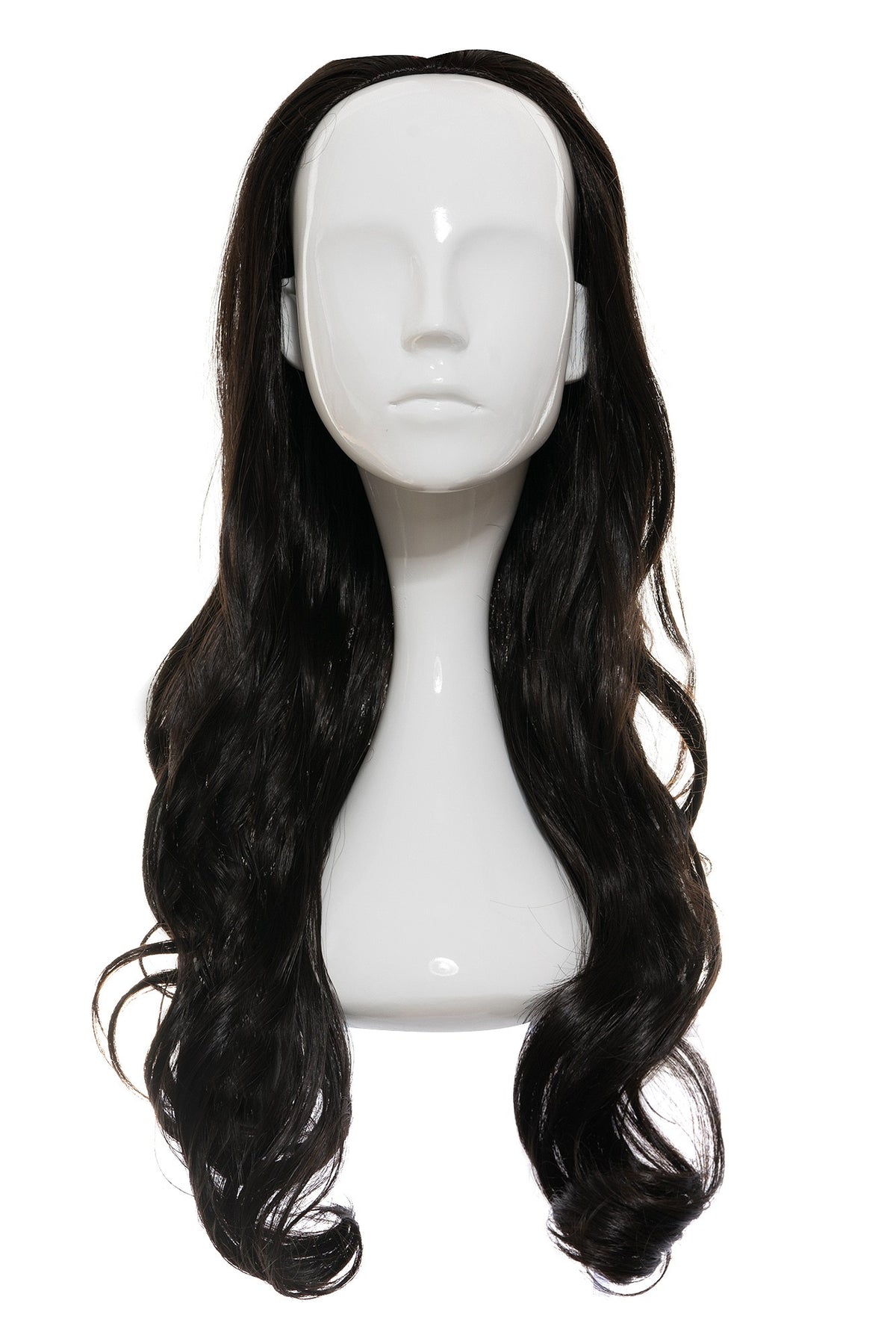 Peruca Partiala 3/4 Ciocolatiu