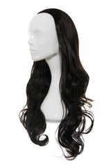 Peruca Partiala 3/4 Ciocolatiu