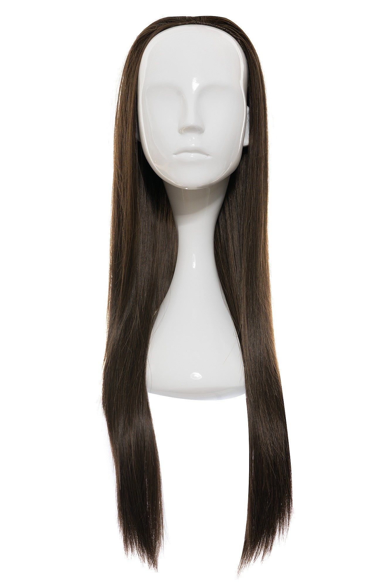 Peruca Partiala 3/4 Saten Auriu Deschis