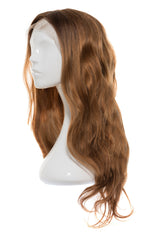 Peruca Naturala Chloe Ombre Ciocolatiu-Saten Natural