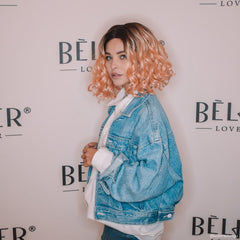 Peruca HEIDI Ombre Roz Pastel