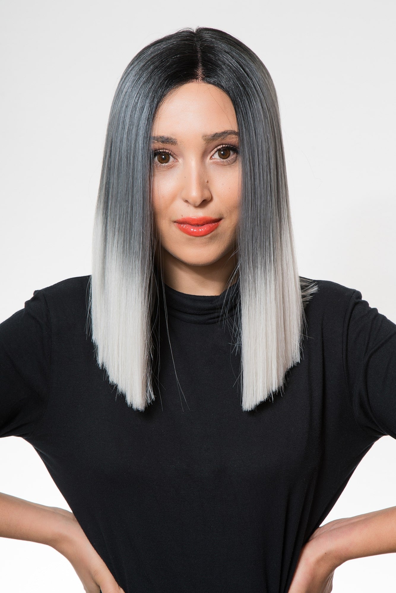 Peruca Brigitte Ombre Ice