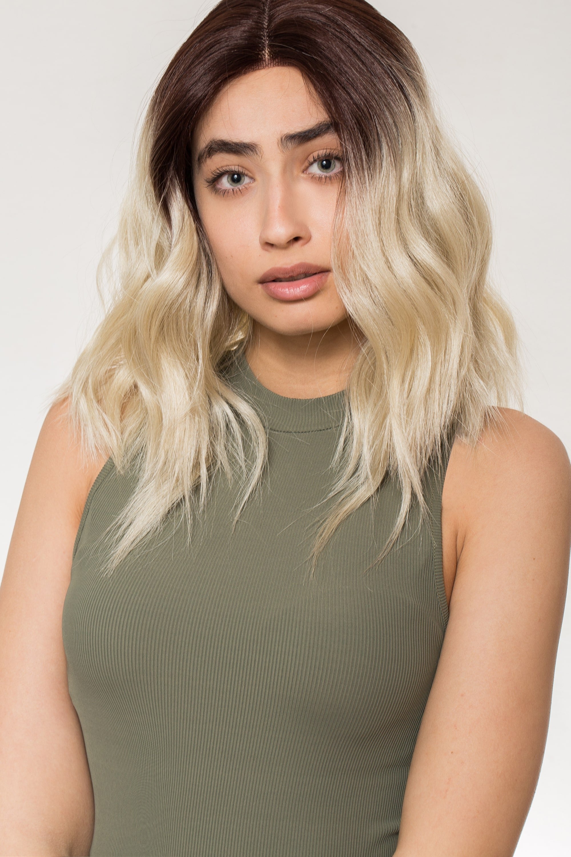 Peruca Atena Ombre Blond Deschis