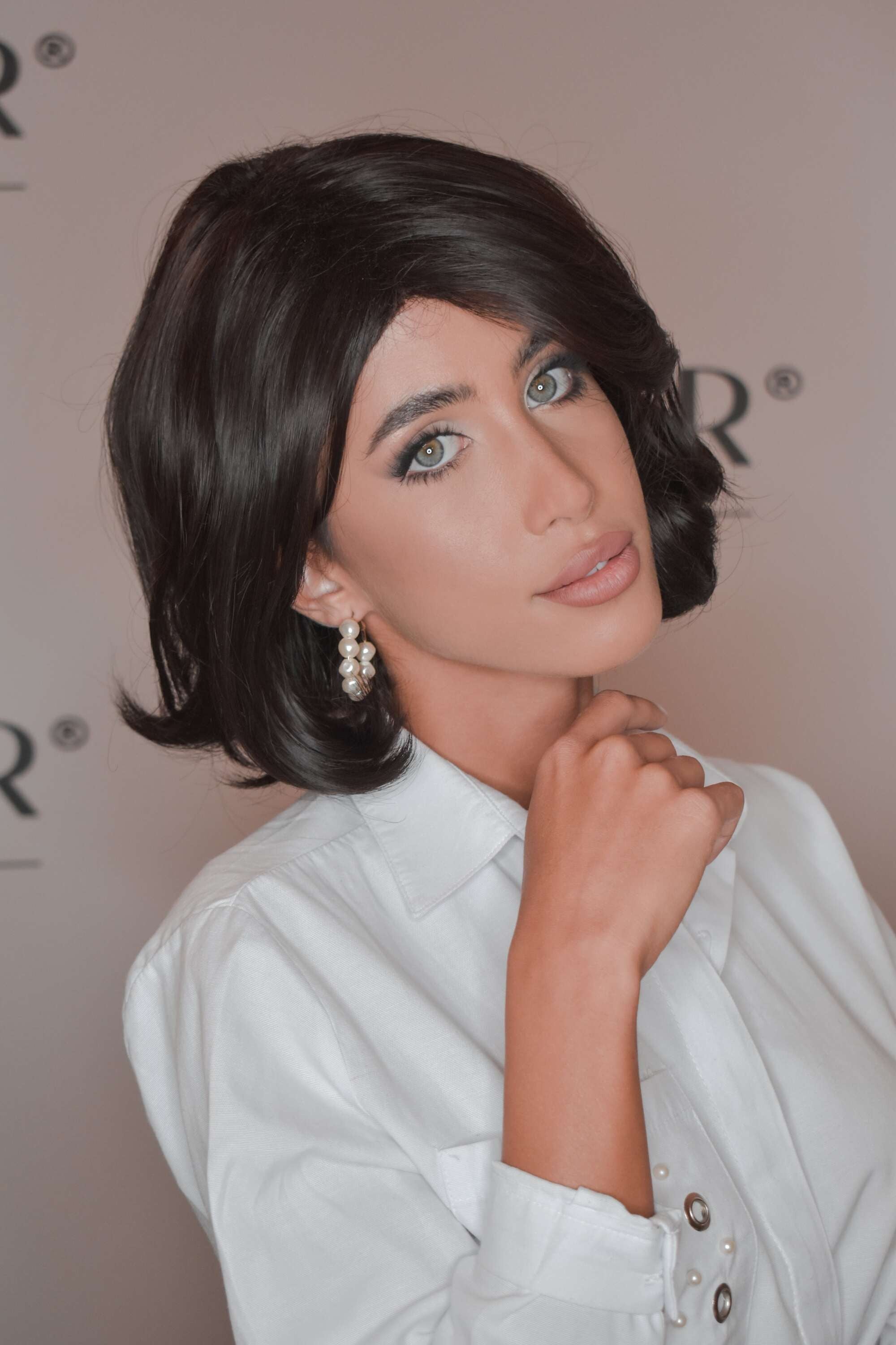 Peruca DANIELLE Negru Intens