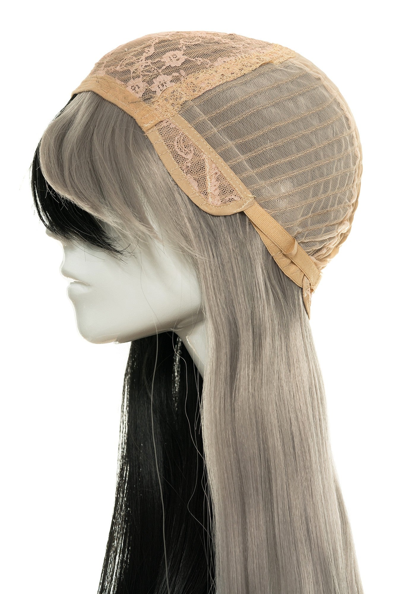 Peruca Maribella Gri/Negru