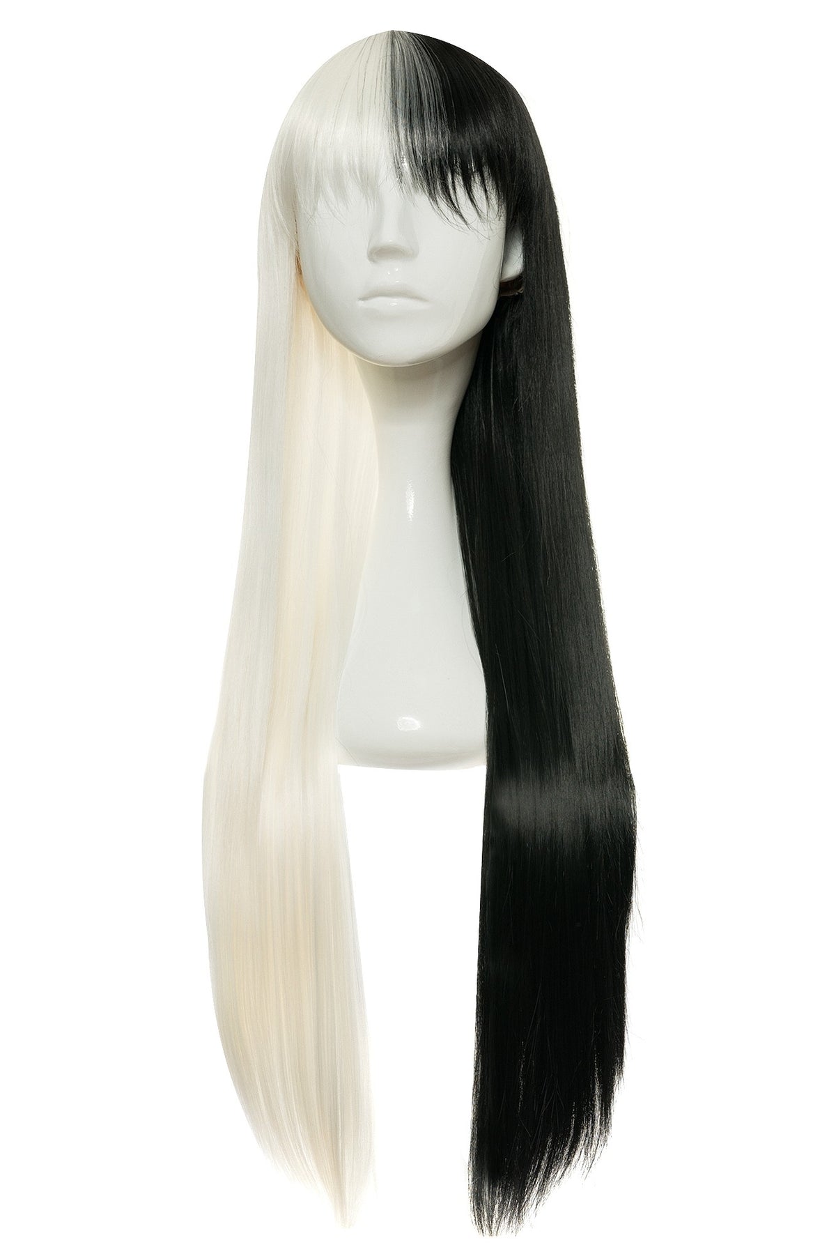 Peruca Maribella Alb/Negru