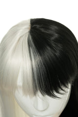 Peruca Maribella Alb/Negru