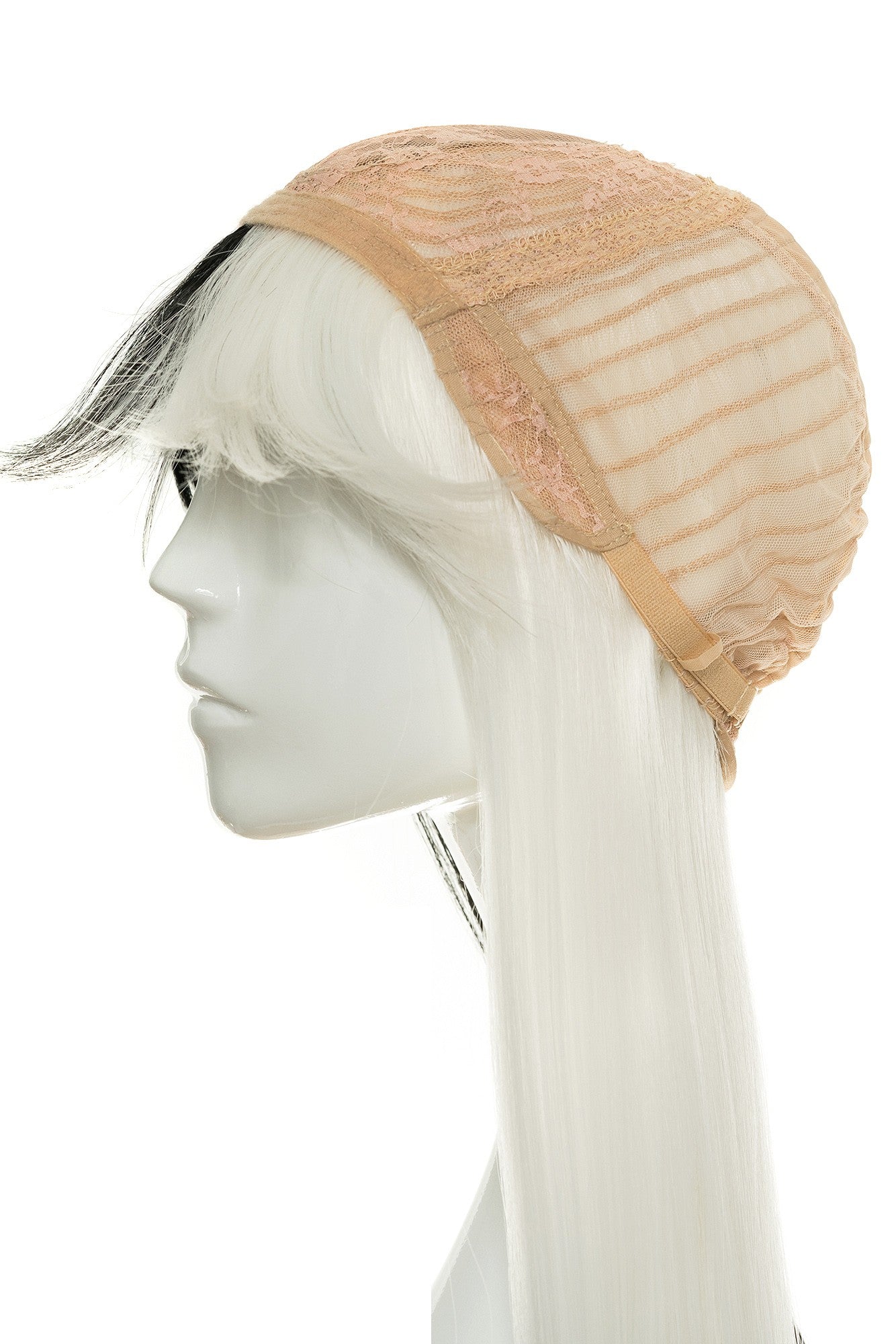 Peruca Maribella Alb/Negru