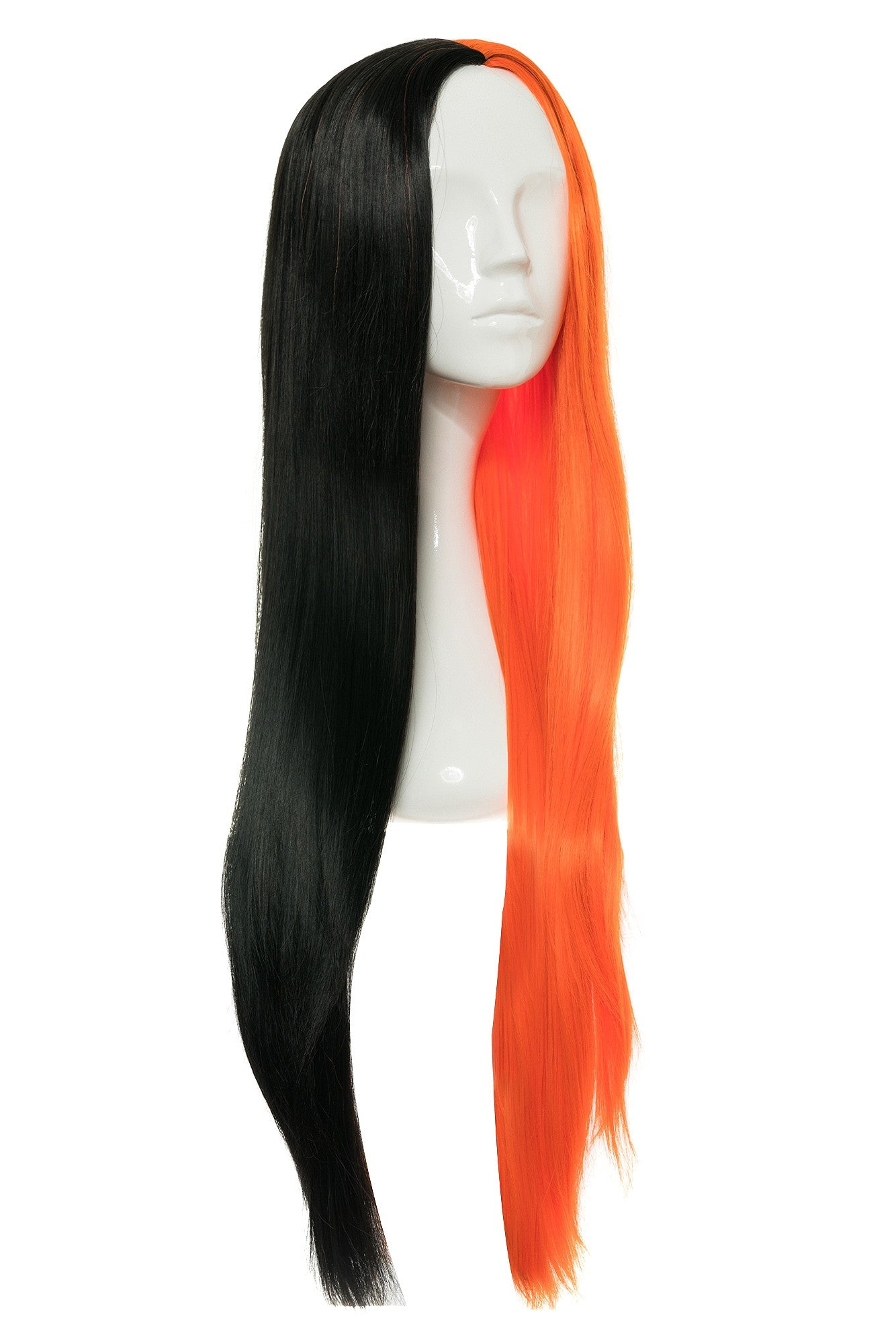 Peruca LORA Portocaliu/Negru