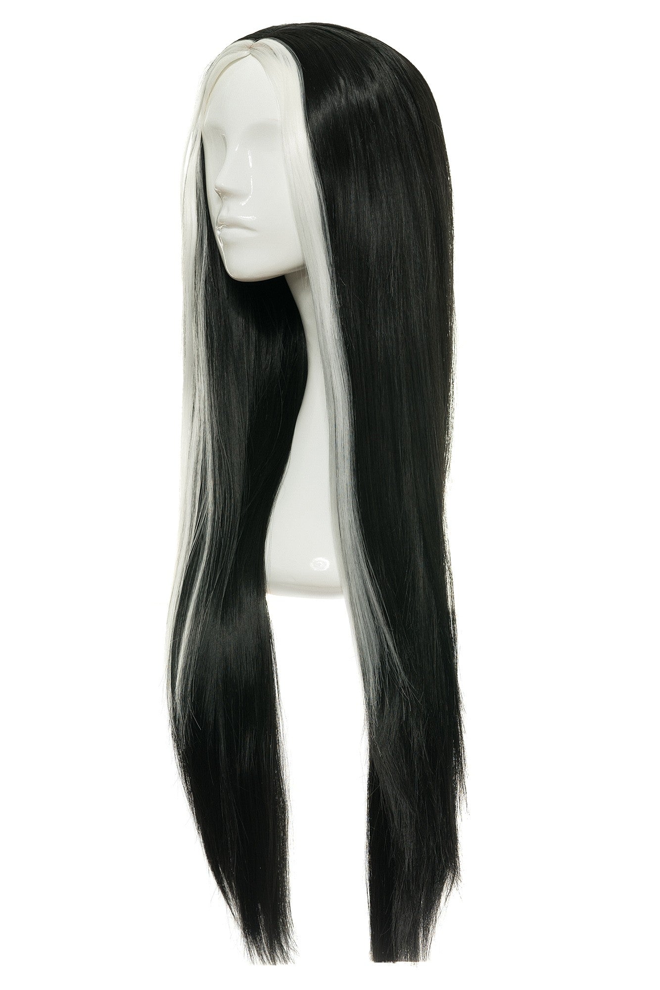 Peruca LORA Negru/Alb