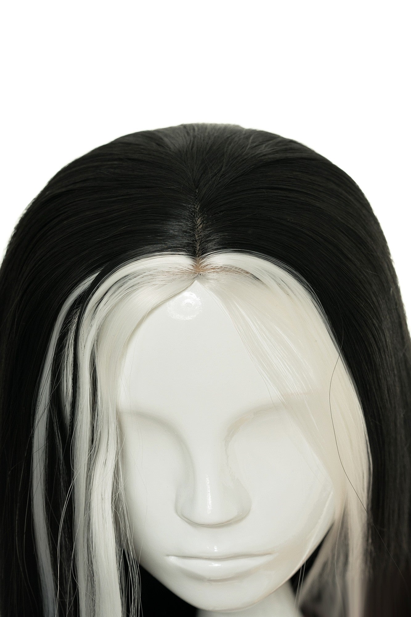 Peruca LORA Negru/Alb