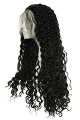 Peruca Leah Negru Intens