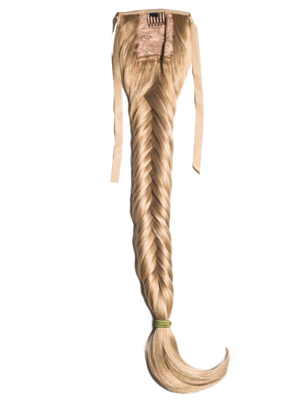 Blond Auriu Coada Par Impletit