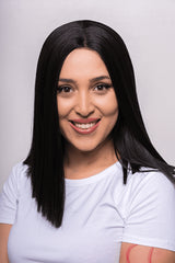 Peruca Brigitte Negru Natural