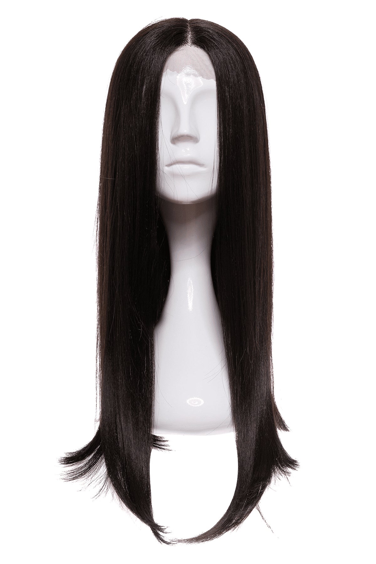 Peruca Raluca Lung Saten Ciocolatiu