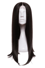 Peruca Raluca Lung Saten Ciocolatiu