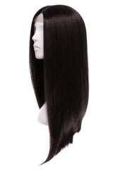 Peruca Raluca Lung Saten Ciocolatiu