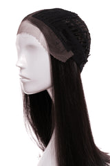 Peruca Raluca Lung Saten Ciocolatiu