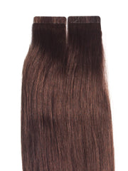 Premium Tape-On Extensions Auburn Brown