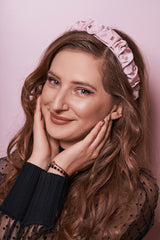 Coronita Aplicatii Cristale Roz