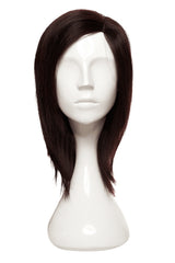 Peruca Naturala ANIA Saten Roscat Inchis